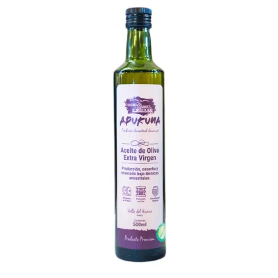 Aceite de Oliva Extra Virgen Apukuna 500cc